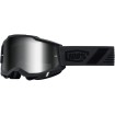 Μάσκα motocross 100% ACCURI 2 SCRANTON BLACK/SILVER MIRROR thumb