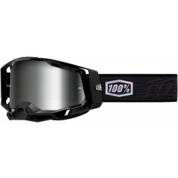 Μάσκα μηχανής motocross 100% RACECRAFT TOPO ΜΑΥΡΟ/ΓΚΡΙ