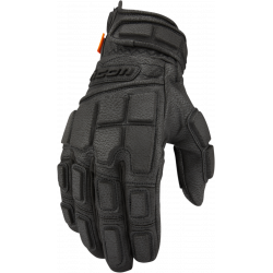 Δερμάτινα γάντια μηχανής ICON MOTORHEAD3 - BLACK