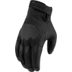 Γάντια μηχανής ICON HOOLIGAN CE - BLACK thumb