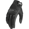 Γυναικεία γάντια μηχανής ICON TWENTY-NINER - BLACK thumb