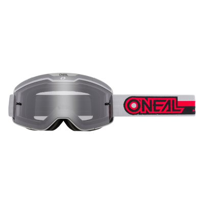 Μάσκα μηχανής motocross B-20 PROXY GRAY/RED - GRAY