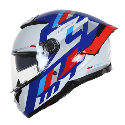 Κράνος μηχανής MT THUNDER 4 SV ERGO C7 GLOSS PEARL BLUE