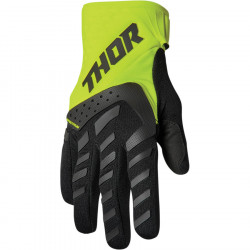 Γάντια μηχανής THOR SPECTRUM BLACK/ACID