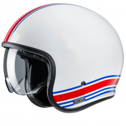 Κράνος μηχανής HJC V30 SENTI ΑΣΠΡΟ Κράνος μηχανής HJC V30 SENTI ΑΣΠΡΟ