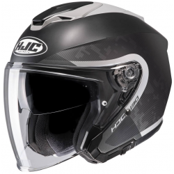 Κράνος μηχανής HJC i30 DEXTA SILVER JET - OPEN FACE με Sunvisor Κράνος μηχανής HJC i30 DEXTA SILVER JET - OPEN FACE με Sunvisor