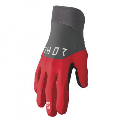 Γάντια μηχανής THOR AGILE RIVAL RED/CHARCOAL