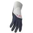 Γάντια μηχανής THOR AGILE RIVAL MIDNIGHT/GRAY thumb