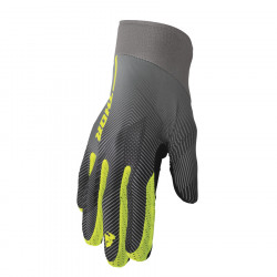 Γάντια μηχανής THOR AGILE TECH GRAY/ACID