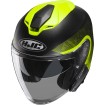 Κράνος μηχανής HJC i30 DEXTA ΚΙΤΡΙΝΟ JET - OPEN FACE με Sunvisor thumb