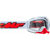 Μάσκα motocross FMF Power Bomb Rocket ΑΣΠΡΟ/ΚΟΚΚΙΝΟ
