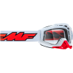 Μάσκα motocross FMF Power Bomb Rocket ΑΣΠΡΟ/ΚΟΚΚΙΝΟ thumb