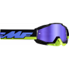 Μάσκα μηχανής motocross FMF PowerBomb Talladega ΜΠΛΕ