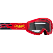 Παιδική Μάσκα μηχανής motocross FMF Youth PowerCore Flame thumb