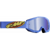Μάσκα μηχανής motocross FMF PowerCore Core MIRROR BLUE