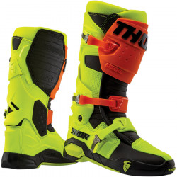 Μπότες motocross THOR RADIAL FLO ORANGE/FLO YELLOW