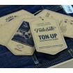 Παντελόνι μηχανής TRILOBITE 1860 TON-UP slim fit ΣΚΟΥΡΟ ΜΠΛΕ thumb
