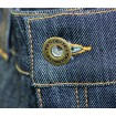 Παντελόνι μηχανής TRILOBITE 1860 TON-UP slim fit ΣΚΟΥΡΟ ΜΠΛΕ thumb