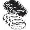 Αυτοκόλλητα μηχανής THOR HALLMAN GOODS 6PK