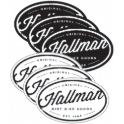 Αυτοκόλλητα μηχανής THOR HALLMAN GOODS 6PK