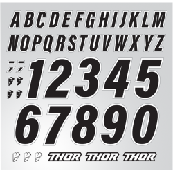 Στάμπες για ρούχα μηχανής THOR