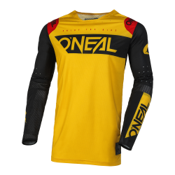 Μπλούζα motocross O'NEAL PRODIGY FIVE TWO V.23 ΚΙΤΡΙΝΟ/ΜΑΥΡΟ
