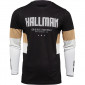 Μπλούζα μηχανής THOR HALLMAN DIFFER DRAFT BLACK/LATTE thumb