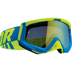 Μάσκα μηχανής motocross THOR SNIPER BLUE/FLO ACID