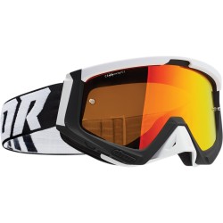 Μάσκα μηχανής motocross THOR SNIPER ΜΑΥΡΟ/ΑΣΠΡΟ