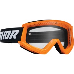 Μάσκα μηχανής motocross THOR COMBAT RACER FLO ORANGE/BLACK