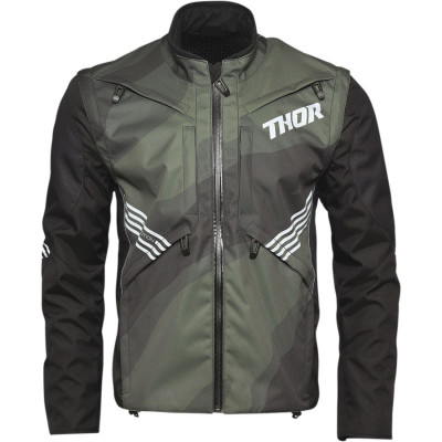 Μπουφάν μηχανής Enduro THOR TERRAIN GREEN CAMO Μπουφάν μηχανής Enduro THOR TERRAIN GREEN CAMO