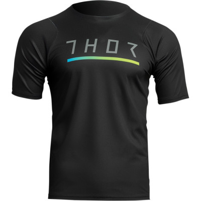 Μπλούζα ποδηλασίας THOR ASSIST CALIBER BLACK