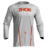 Μπλούζα motocross THOR PULSE MONO GRAY/ORANGE