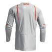 Μπλούζα motocross THOR PULSE MONO GRAY/ORANGE thumb