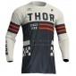 Μπλούζα μηχανής THOR PULSE COMBAT MIDNIGHT/VINTAGE WHITE thumb
