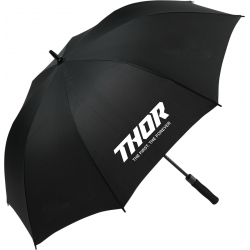 Ομπρέλα βροχής THOR ΜΑΥΡΟ/ΑΣΠΡΟ