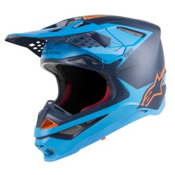 Κράνος μηχανής ALPINESTARS SM10 Meta MX ΜΑΥΡΟ/ΠΟΡΤΟΚΑΛΙ