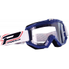 Μάσκα μηχανής motocross PROGRIP 3201 ATZAKI ΜΠΛΕ