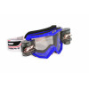 Μάσκα μηχανής motocross PROGRIP 3201BL+ROLL OFF
