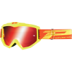 Μάσκα μηχανής motocross PROGRIP3201FL Atzaki MX FLUO YELLOW thumb