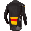 Μπλούζα motocross ALPINESTARS Techstar Quadro ΜΑΥΡΟ/ΚΙΤΡΙΝΟ thumb