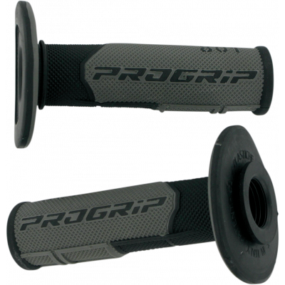 Χειρολαβές μοτοσυκλέτας PROGRIP 801 Hybrid Duo-Density ΜΑΥΡΟ/ΓΚΡΙ