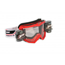 Μάσκα μηχανής motocross PROGRIP 3201RD+ROLL OFF