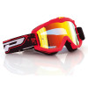 Μάσκα μηχανής motocross PROGRIP 3200 MIRROR ΚΟΚΚΙΝΟ/ΚΙΤΡΙΝΟ