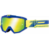 Μάσκα μηχανής motocross PROGRIP3201FL Atzaki MX ΜΠΛΕ