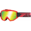 Μάσκα μηχανής motocross PROGRIP3201FL Atzaki MX FLUO RED