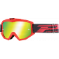 Μάσκα μηχανής motocross PROGRIP3201FL Atzaki MX FLUO RED thumb