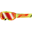 Μάσκα μηχανής motocross PROGRIP 3303 Vista ΚΙΤΡΙΝΟ/ΚΟΚΚΙΝΟ thumb