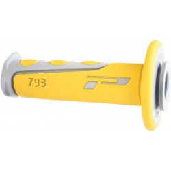 Χειρολαβές μοτοσυκλέτας PROGRIP 793 DUAL ΓΚΡΙ/ΚΙΤΡΙΝΟ