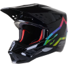 Κράνος μηχανής ALPINESTARS SM5 BOND ΜΑΥΡΟ/ΑΣΗΜΙ